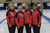 Women's curling group photo.