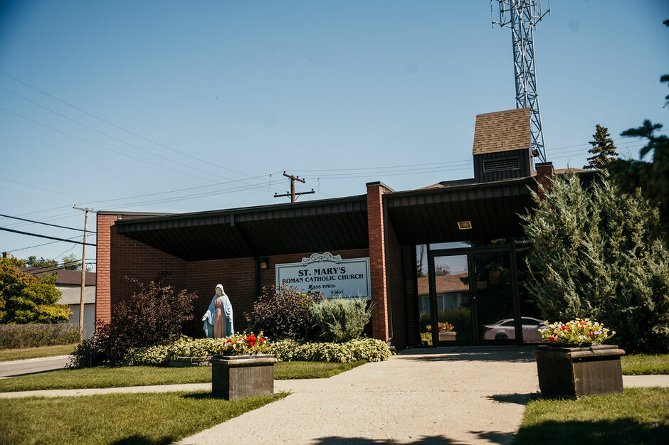 Exterior of Roman Catholic Church building