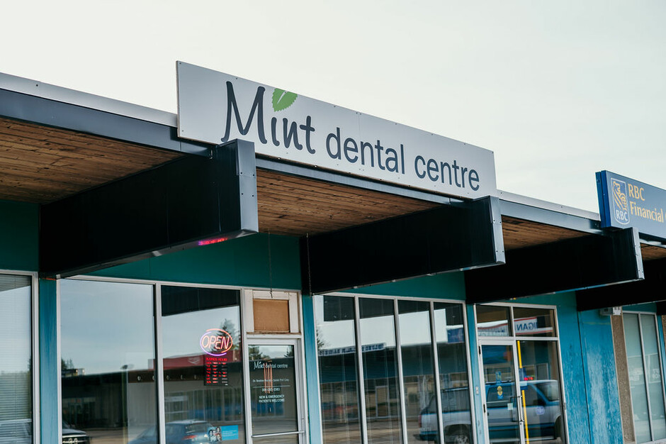 Exterior of the Lanigan Mint dental centre.